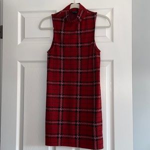 Topshop Plaid Dress